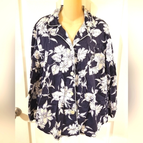 Lauren Ralph Lauren Other - Lauren Ralph Lauren Pajama Top 100% cotton
